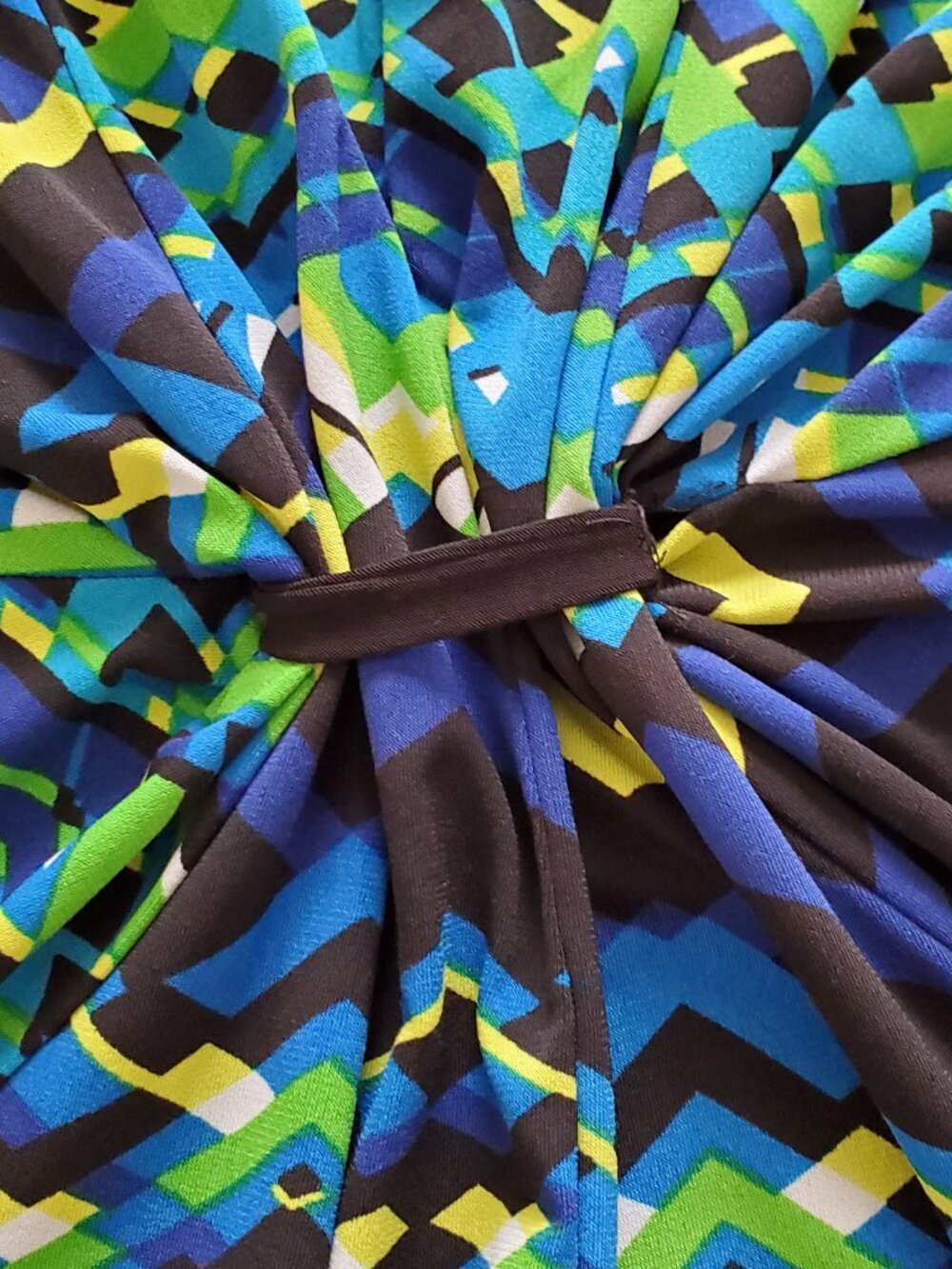 Notations Sleeveless Geometric Print Blouse Top Shirt - Picture 4 of 5